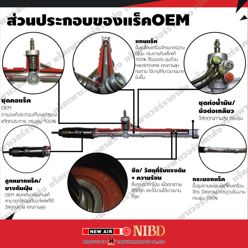 แร็คพาวเวอร์ OEM